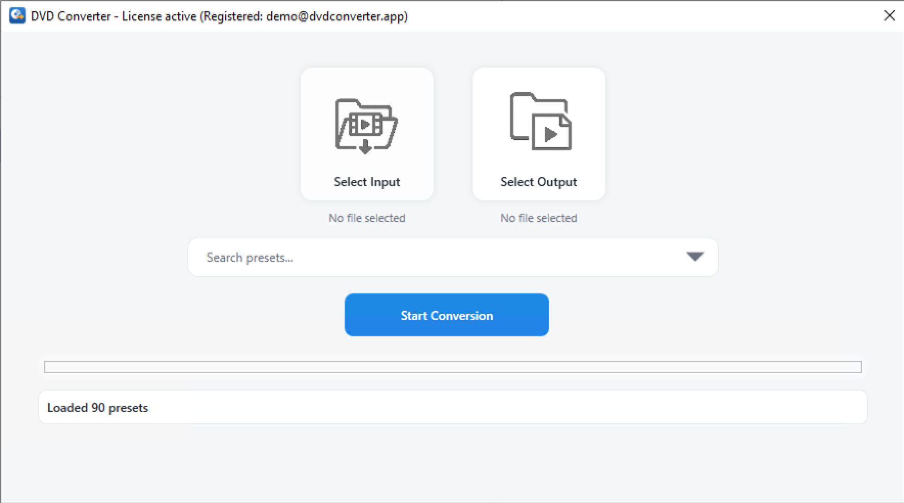 DVD to digital converter software screenshot